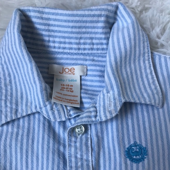 ❌Sold❌ 👔 Joe Fresh Blue Long sleeve Shirt 👔 - Picture 3 of 6